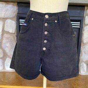 Black Hollywood Jean shorts 28”
